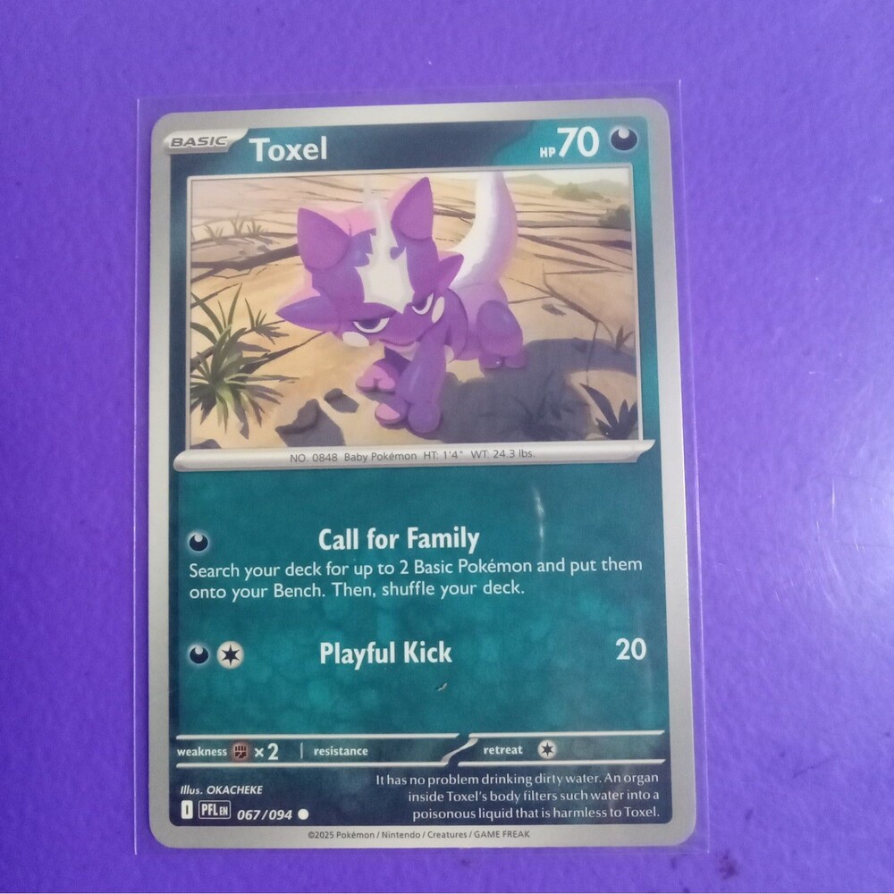 Toxel 067/094 Me02: Phantasmal Flames Reverse Holo